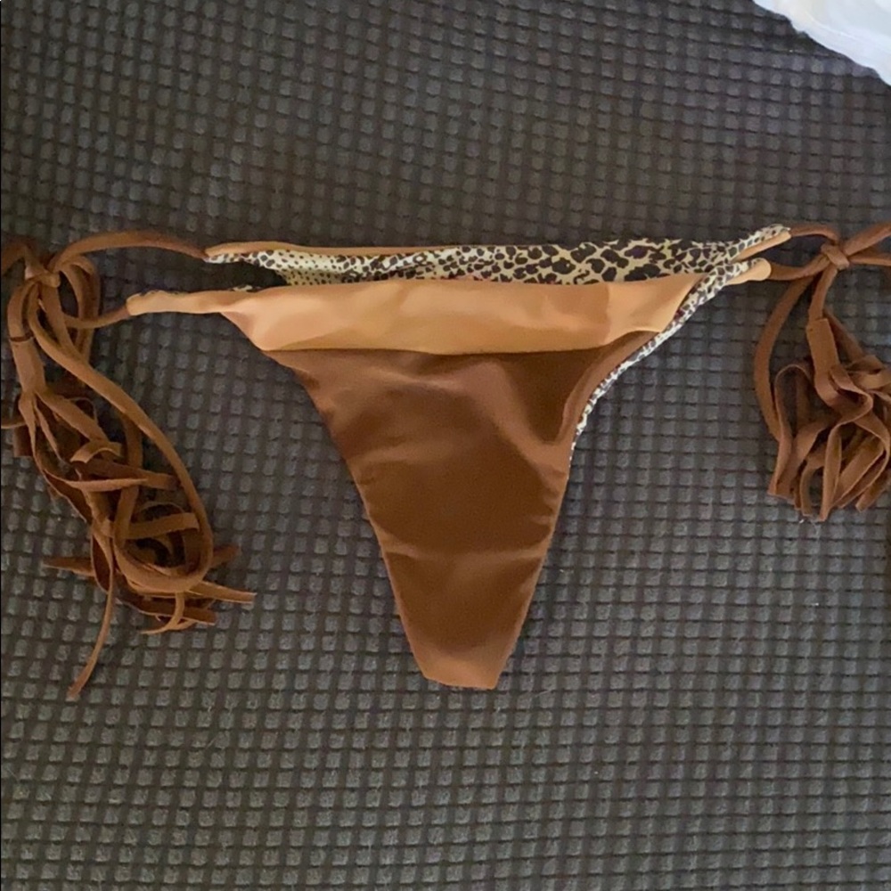Acacia swimwear tie bottoms